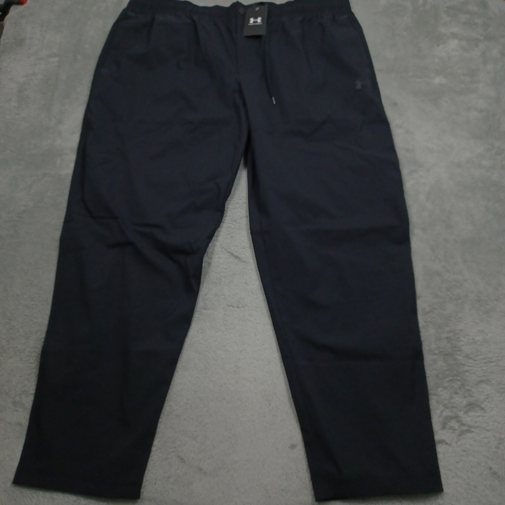Under Armour Pants Mens XXL Black Unstoppable Woven Drawstring Activewear NWT